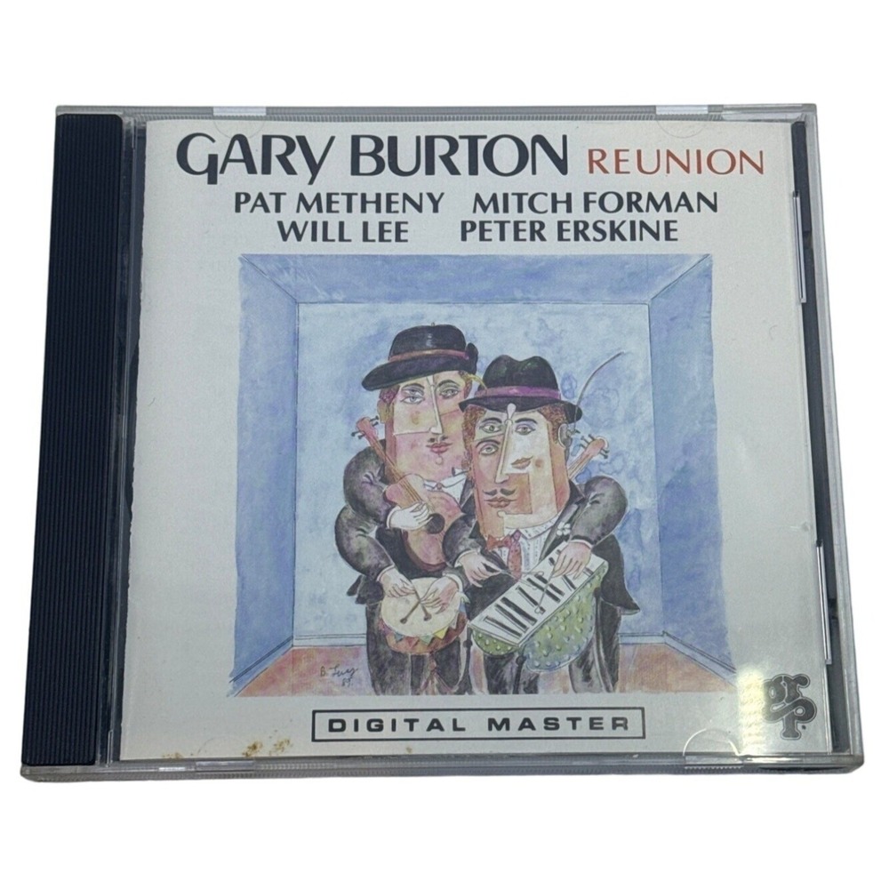 Gary Burton Reunion CD Pat Metheny GRP Records Jazz 1990 GRD-9598 Digital Master
